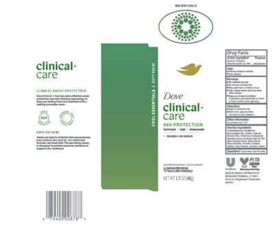 Label (Dove Clinical Care Cool Essentials Ss Antiperspirant Carton   Artwork)